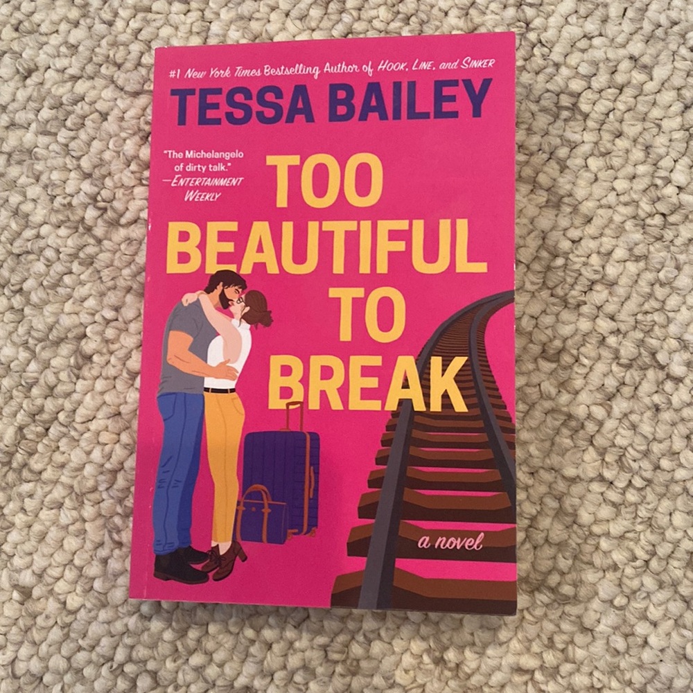 Too beautiful to break by Tessa Bailey book fiction booktok